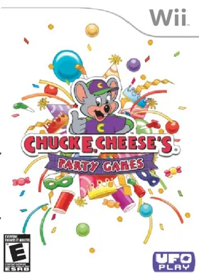 Chuck E. Cheese's Party Games box cover front